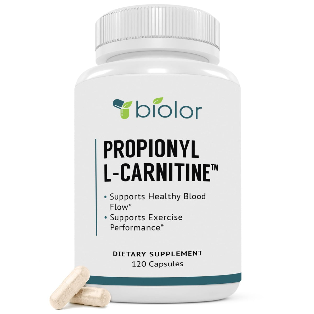 Biolor Biovy PLCAR – bouteille de capsules favorisant une circulation sanguine saine et énergie durable.