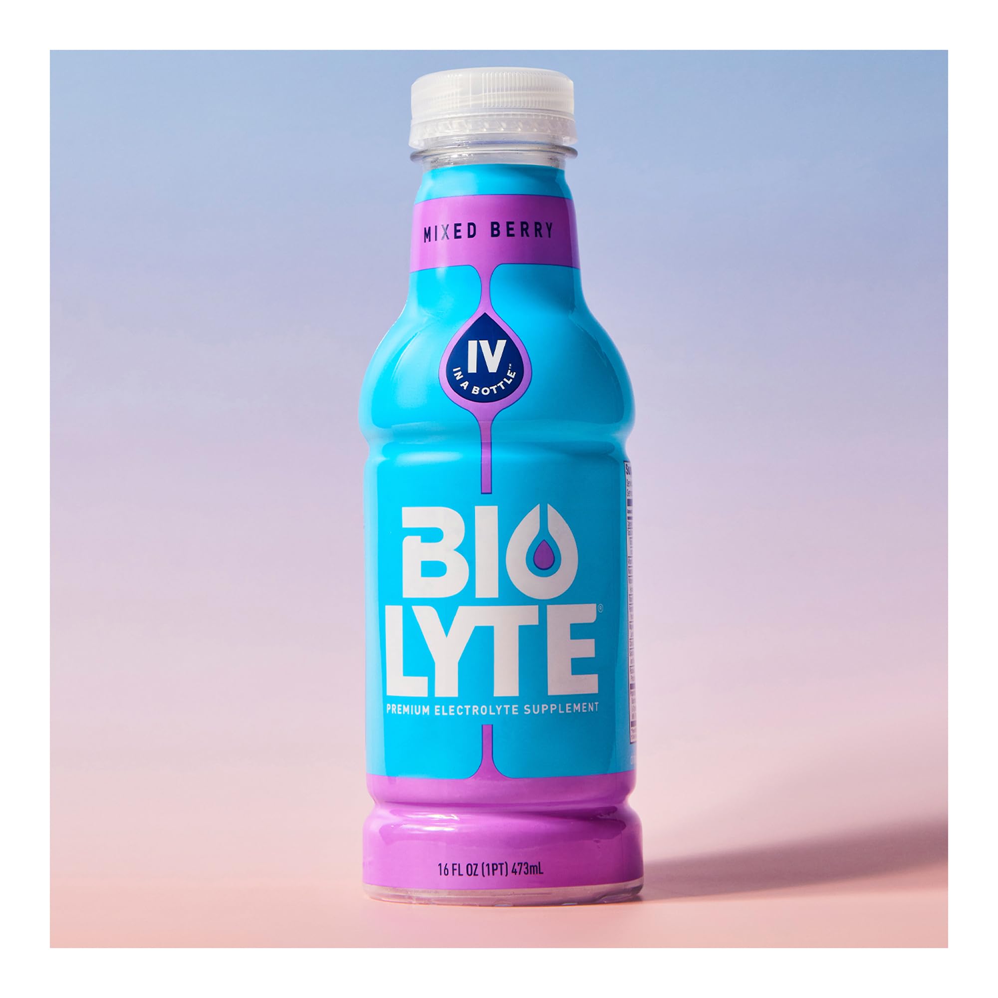 BIOLYTE, bouteille à emporter, hydratation pratique tout au long de la journée.