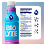 BIOLYTE, bouteille dans un sac sportif, hydratation pratique avant l'effort.