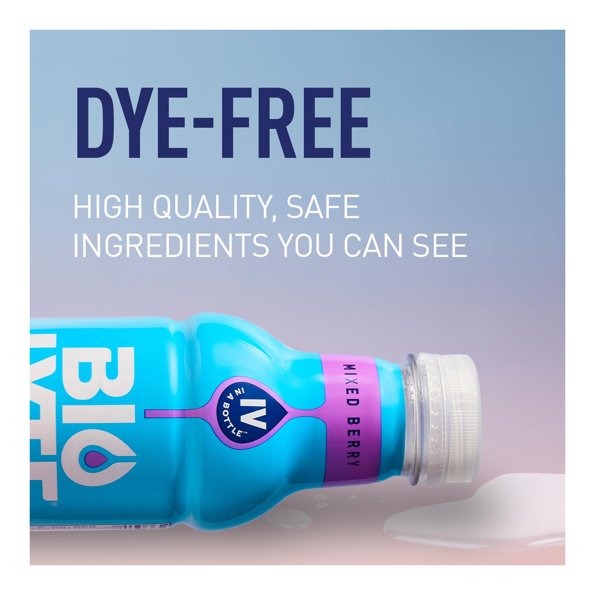 BIOLYTE, pack de 12 bouteilles, solution pratique pour maison et bureau.