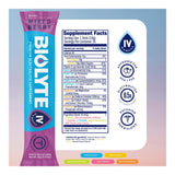 BIOLYTE sachets d'électrolytes favorisent une absorption rapide et efficace.