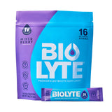 BIOLYTE sachets d'hydratation en mouvement pour rester hydraté en déplacement.