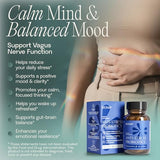 Bioma Anti-Stress Probiotics — capsules dans leur flacon, utilisation simple et pratique.