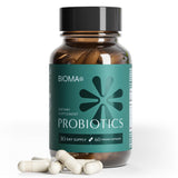 BIOMA Probiotiques — bouteille pratique pour le soutien digestif quotidien.