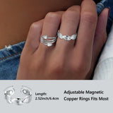 Bague BioMag cuivre ajustable avec ouverture facile sans outil