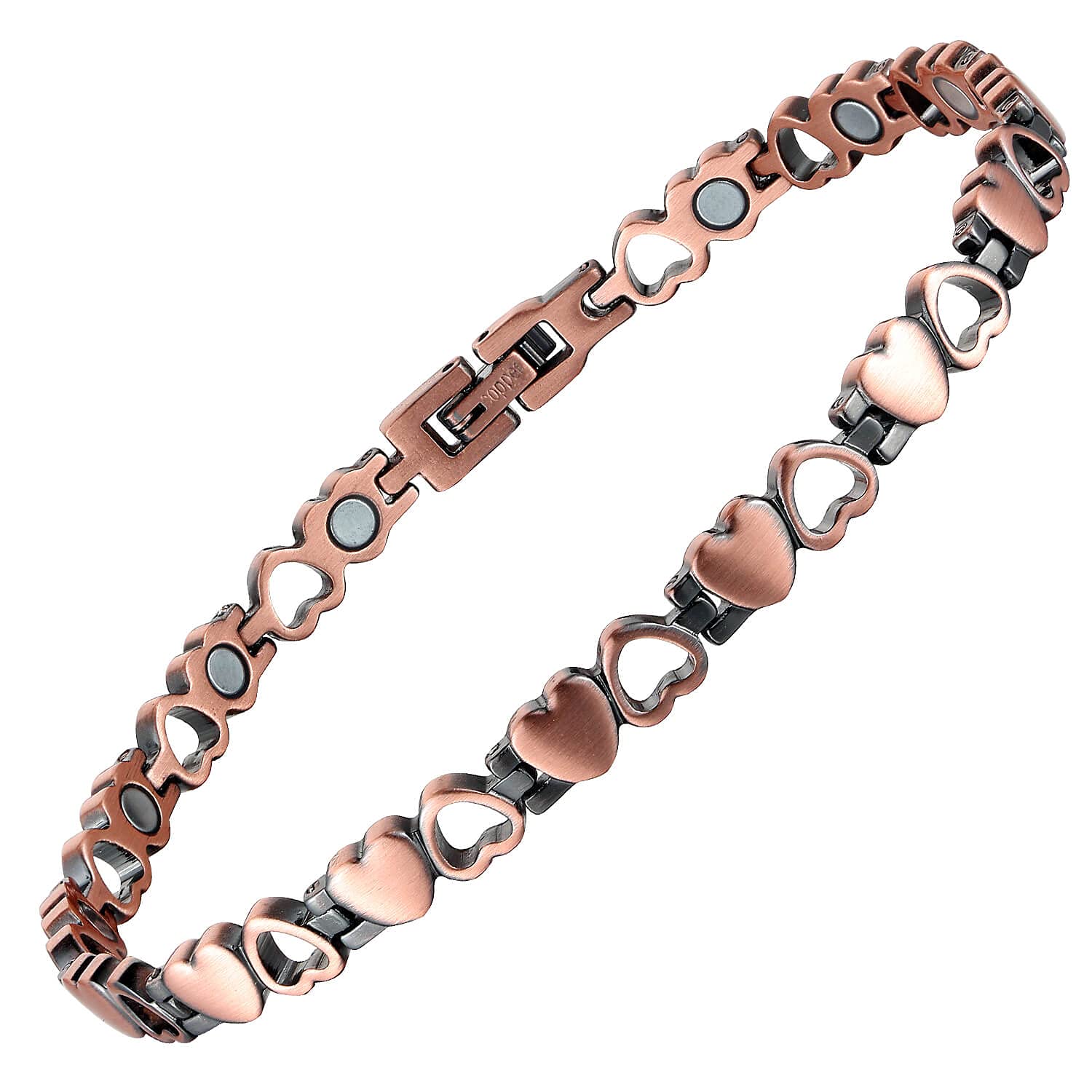 BioMag bracelet-cheville cuivre 99,9%, confort quotidien grâce au cuivre pur.