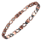 BioMag bracelet-cheville cuivre 99,9%, confort quotidien grâce au cuivre pur.