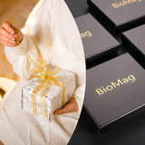 BioMag Ensemble de bagues en cuivre dans un coffret raffiné.
