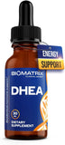 BioMatrix DHEA: bouteille 30 ml avec dosage précis.