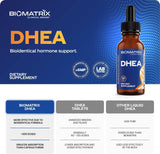 Emballage BioMatrix DHEA: boîte élégante et sûre.