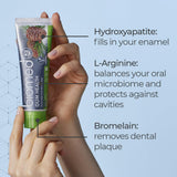 Biomed Gum Health, extrait camomille, soutient les gencives tout en parfumant.