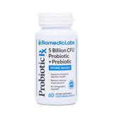 Biomedic Labs RX Probiotic Rx – bouteille, soutient potentiel à la flore intestinale et à l’immunité.