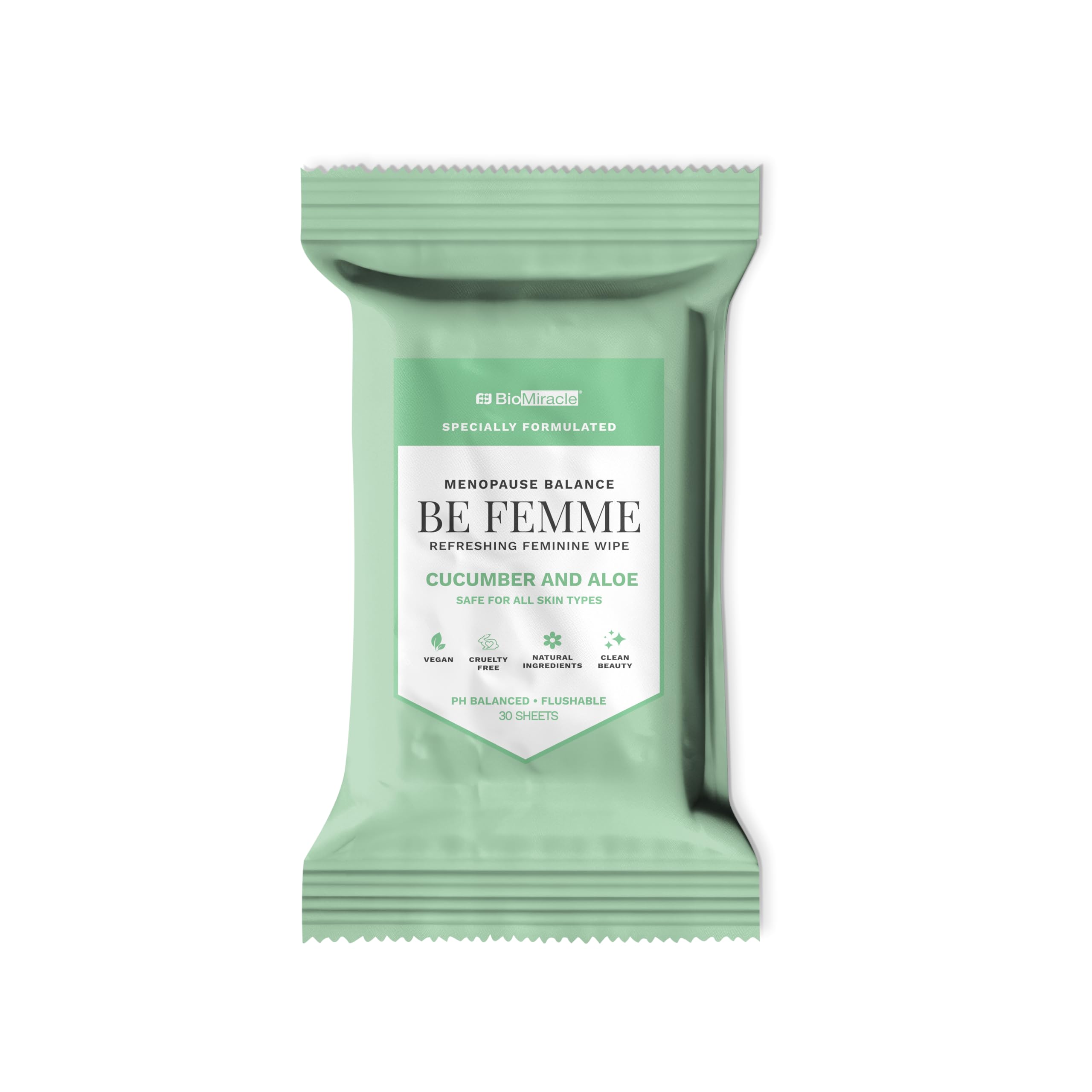 Lingette Be Femme – équilibre pH et confort quotidien.
