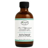 Biomix huile menthe poivrée – flacon ambré 120 ml, fraîcheur pure.