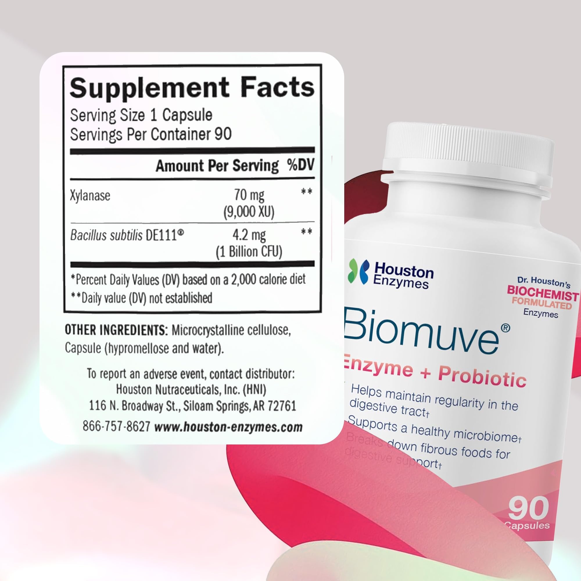 Capsules Biomuve visibles, format pratique et quotidien.