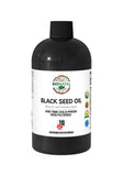 BioNatal huile nigelle éthiopienne en bouteille 473ml prête à l'utilisation.