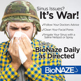Bionaze présent dans la salle de bain, utilisation quotidienne possible pour haleine fraîche.