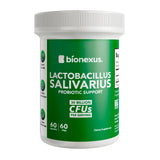 Bionexus Lactobacillus Salivarius, bouteille 60 comprimés, soutien buccal et digestif.