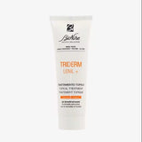 Texture crème apaisante Bionike Triderm Lenil+ pour peau sensible