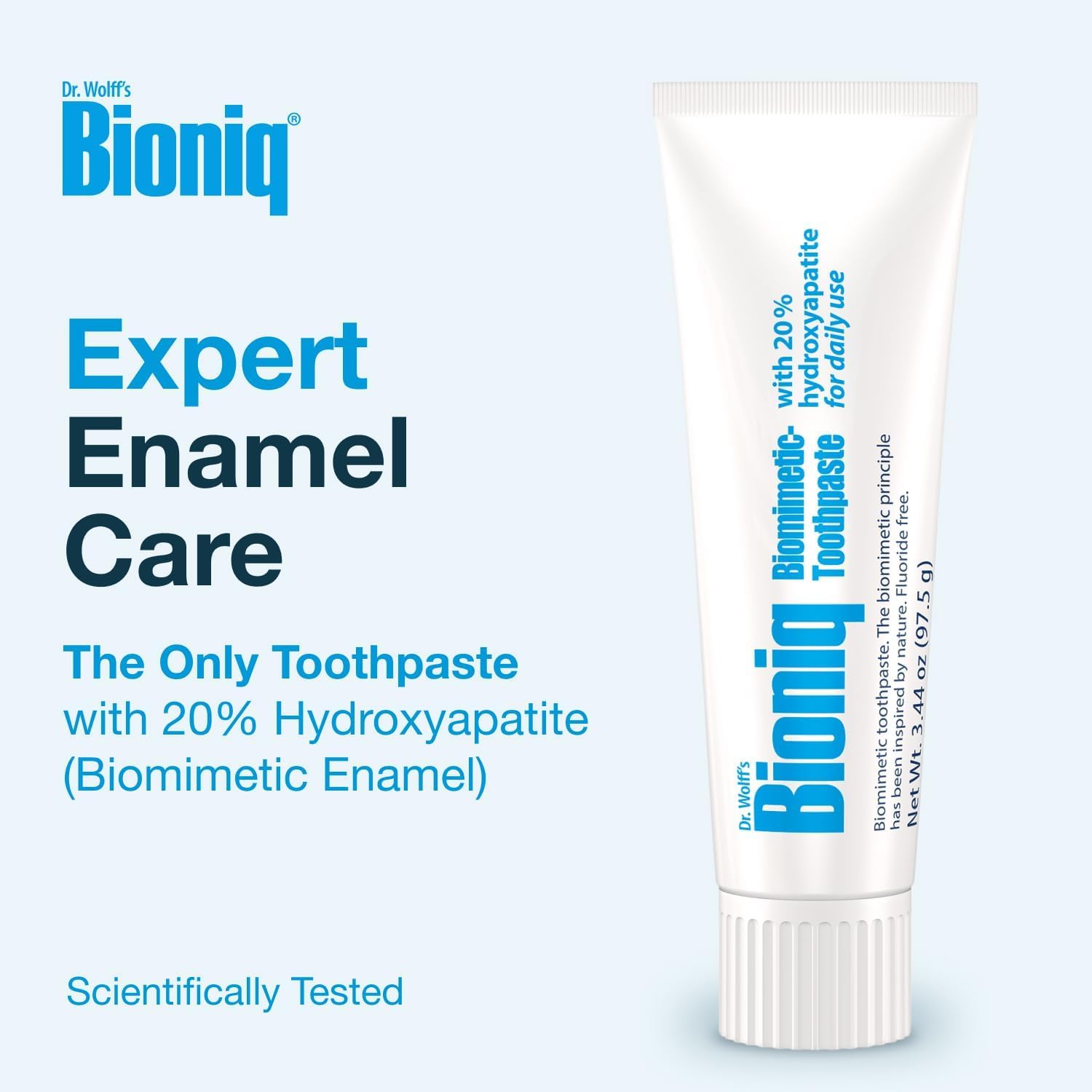 Pâte dentifaire protection émail, formulation douce pour l’émail.