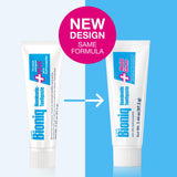 Formule sans SLS du dentifrice Bioniq Plus pour une utilisation douce