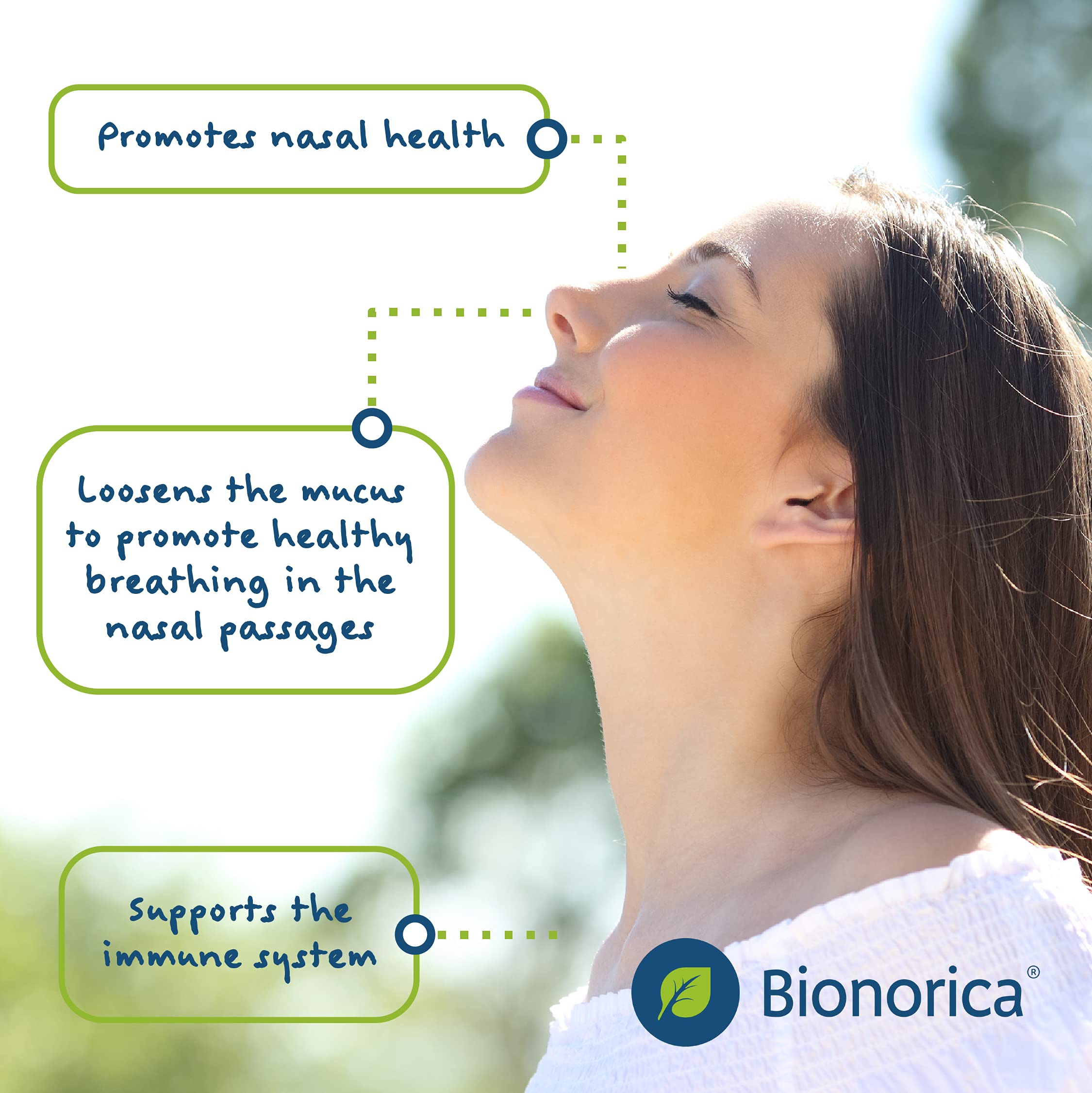 Flacon de comprimés Bionorica Sinupret Adulte, format pratique.