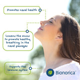 Flacon de comprimés Bionorica Sinupret Adulte, format pratique.