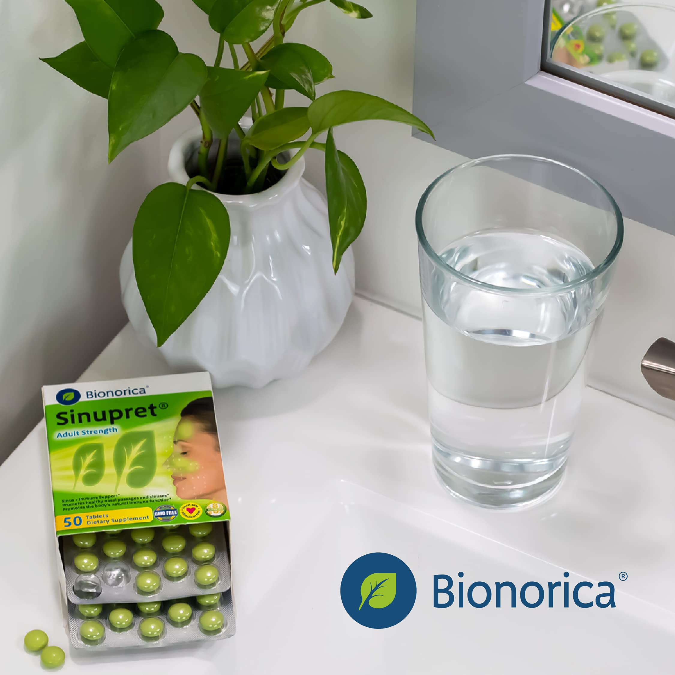 Approche naturelle et durable avec Bionorica Sinupret Adulte.