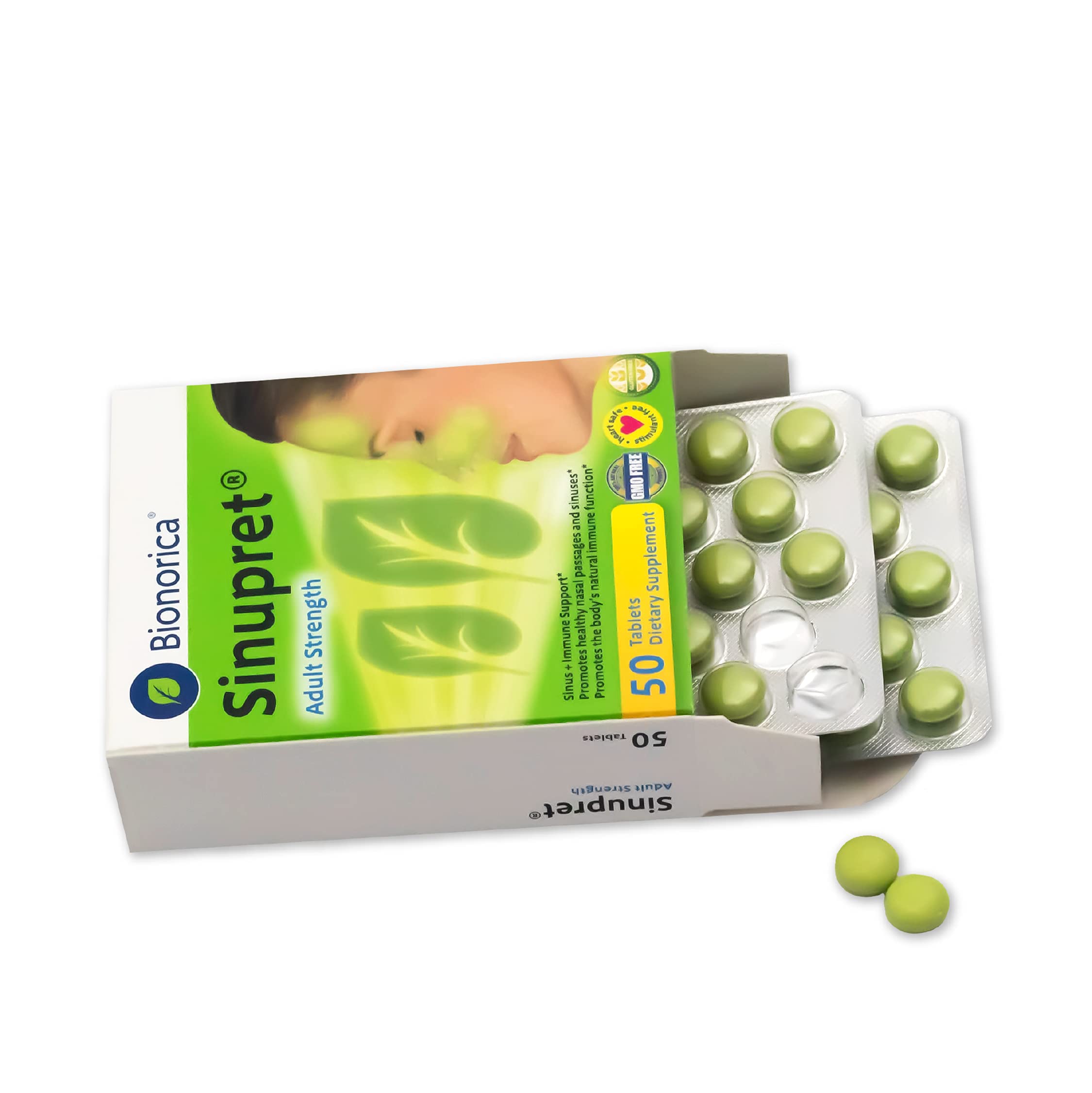 Ingrédients herbes Bionorica Sinupret Adulte, mélange d’herbes.