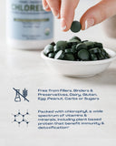 BioOptimal Chlorella : flacon pratique et facile à ranger