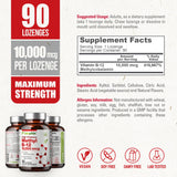 Emballage Biophix Methyl B-12 montrant normes cGMP et fabrication USA.