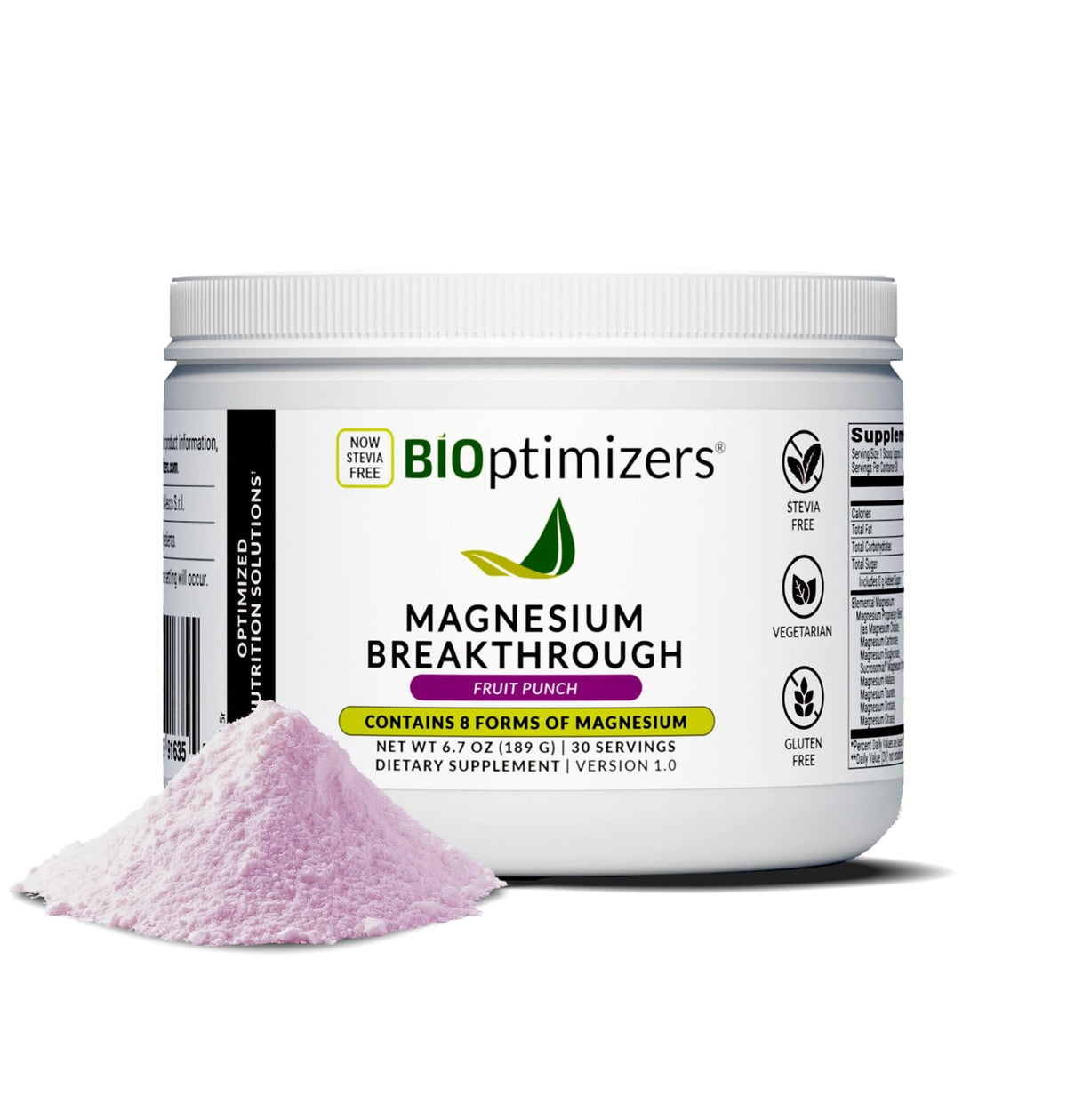 BIOptimizers Magnesium Breakthrough: bouteille Fruit Punch prête à l’emploi pour le sommeil et la récupération