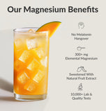 BIOptimizers Magnesium Breakthrough Drink, doseur-mesure pour une portion facile.