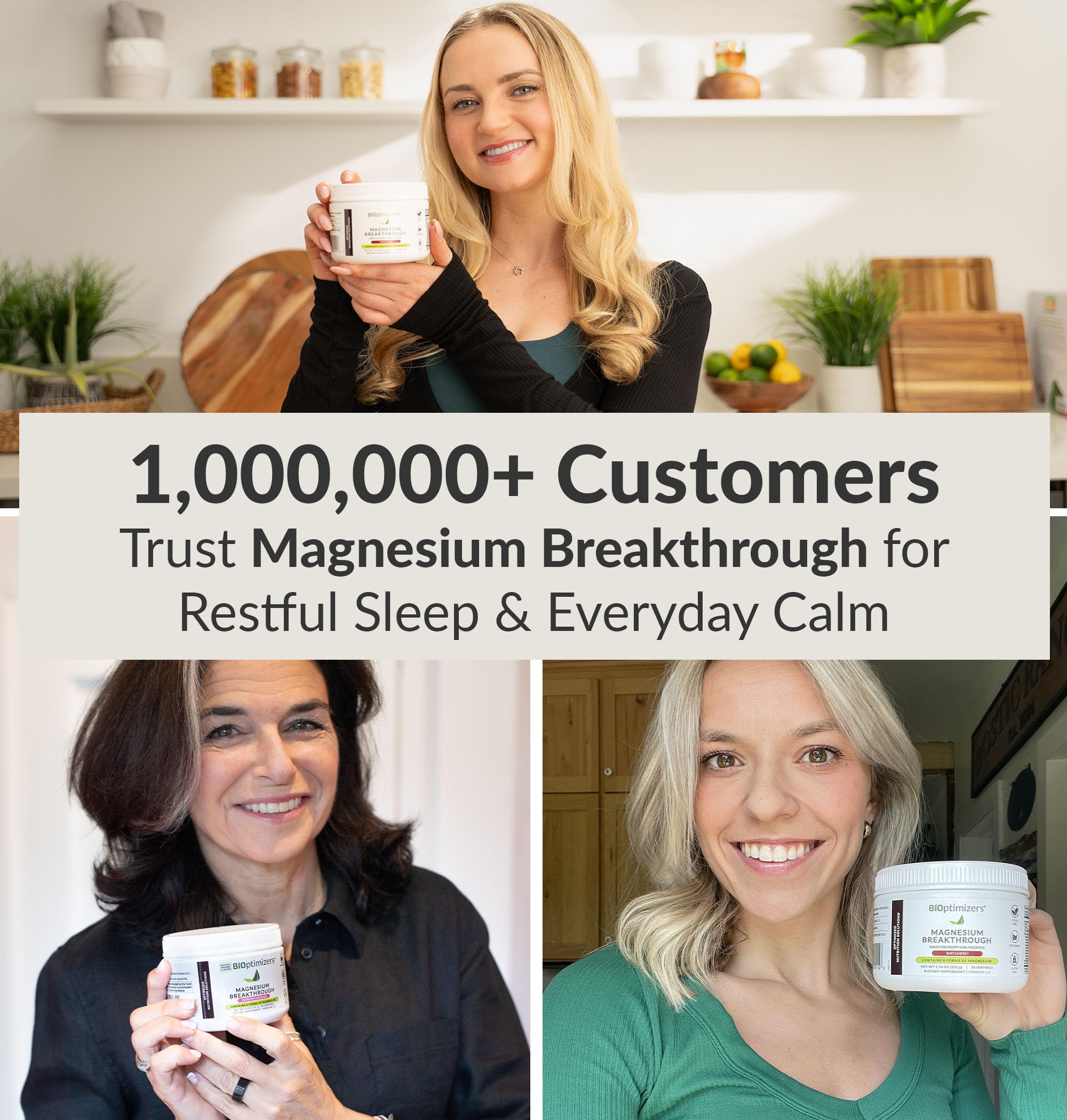 BIOptimizers Magnesium Breakthrough Drink, arôme fruité agréable lors de l'hydratation.