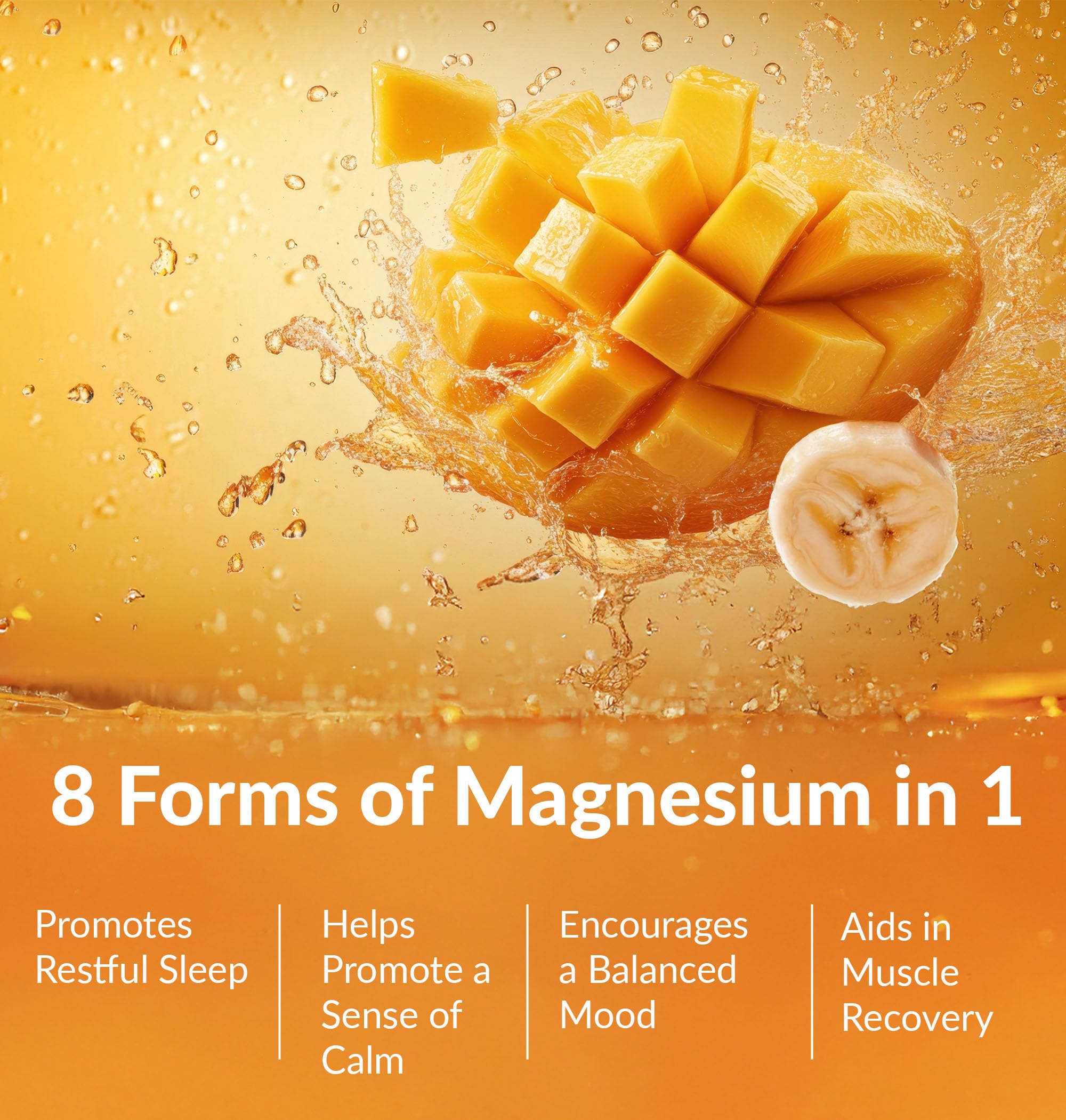 BIOptimizers Magnesium Breakthrough Drink, sachet poudre prêt à mélanger rapidement.