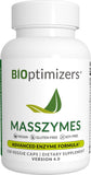 MassZymes: capsules digestives pour une meilleure absorption des nutriments après les repas.