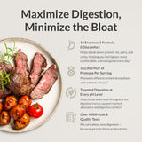 BIOptimizers MassZymes – etiquette des ingredients, formule végétale sans lactose