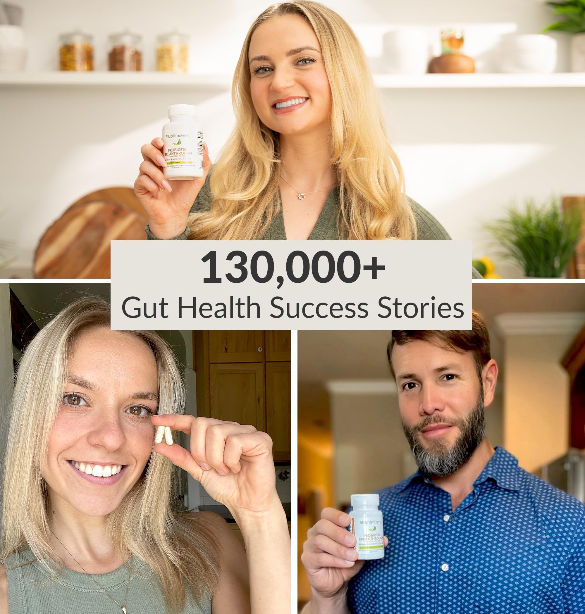 BIOptimizers Probiotic Breakthrough – formule végan et sans additifs