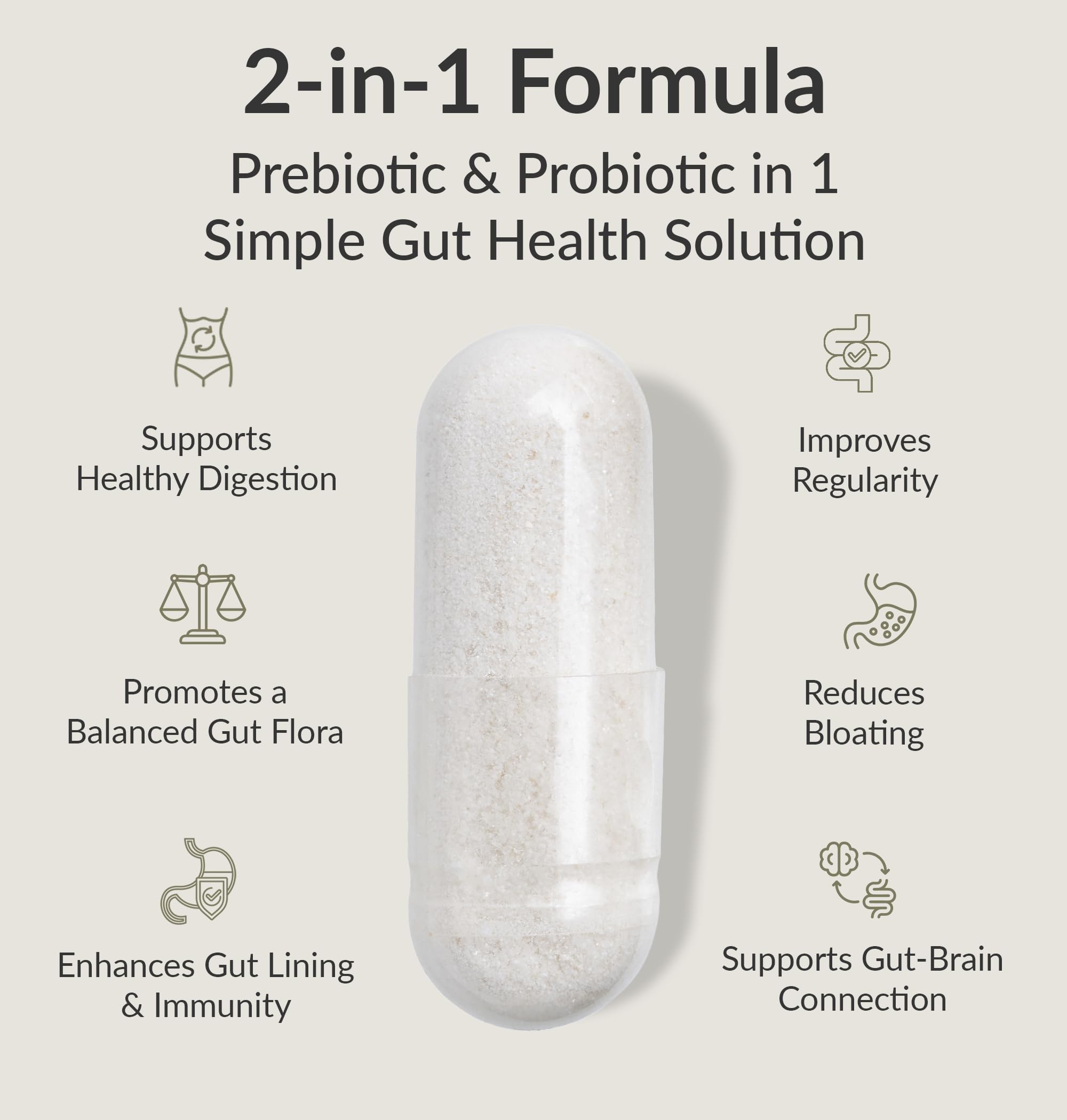 BIOptimizers Probiotiques révolutionnaires — gélules pratiques pour absorption et énergie quotidienne.