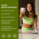 BIOptimizers Sleep Breakthrough, cuillère-mesure prête, dose adaptée pour le soir.