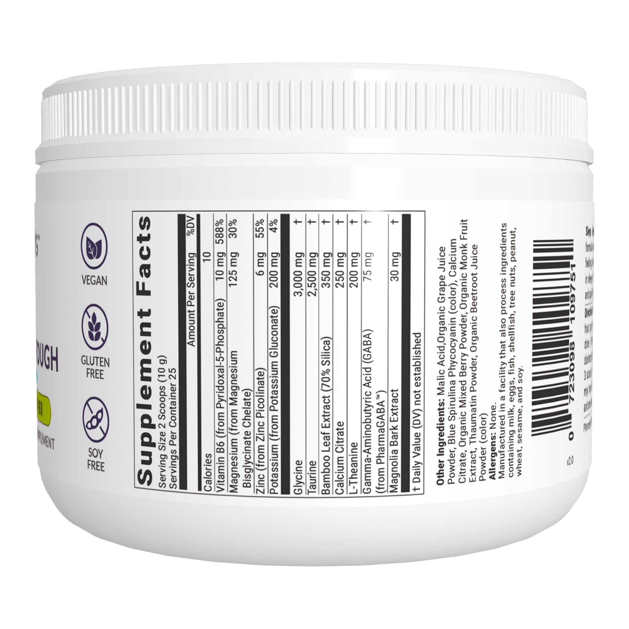 BIOptimizers Sleep Breakthrough emballage compact pour rangement facile dans la cuisine.