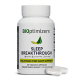 BiOptimizers Sleep Breakthrough capsules, aide naturelle à l'endormissement sans mélatonine.