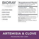 BIORAY Artemisia & Clove — bouteille compte-gouttes, dosage pratique pour l'utilisation à domicile