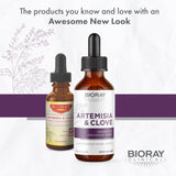 BIORAY Artemisia & Clove — étiquette et emballage, produit naturel prêt à l'emploi
