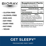 BIORAY Daily Get Sleepy – Gouttes: soutien relaxant pour une nuit paisible.
