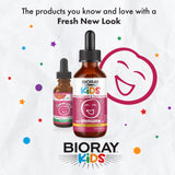 BIORAY Enfants NDF Immunité Myrtille gouttes: facilité d’administration et soutien léger.