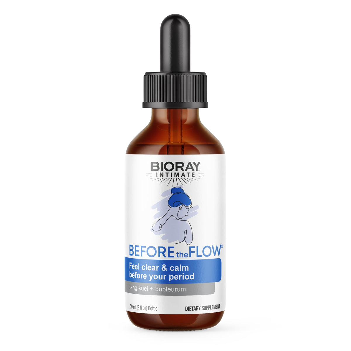 BIORAY Intime Avant les Règles - bouteille 60 ml pour un soutien prémenstruel