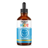 BIORAY Kids NDF Calm – bouteille montrant le produit et son soutien pour le foie.