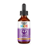 BIORAY Kids NDF Happy – bouteille pêche, soutien potentiel de l'humeur et du repos.