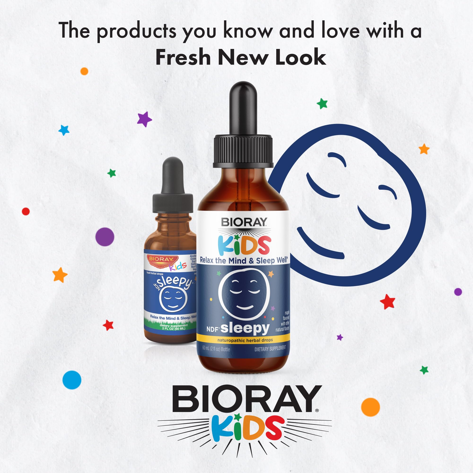 Bioray Kids NDF Maple – Mélange végan et sans allergènes, idéal pour les routines du soir